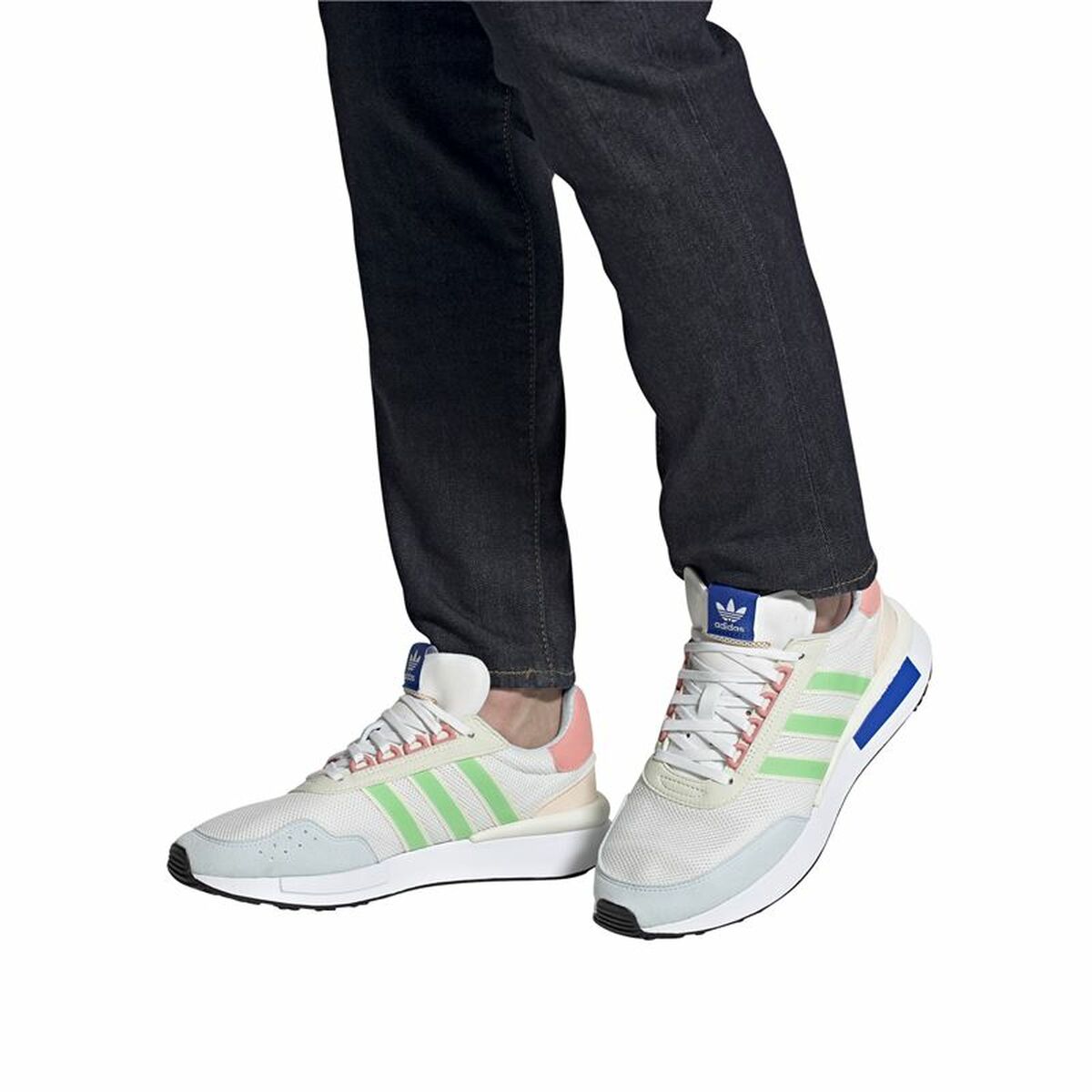 Мужские спортивные кроссовки Adidas Originals Retroset Белый-2