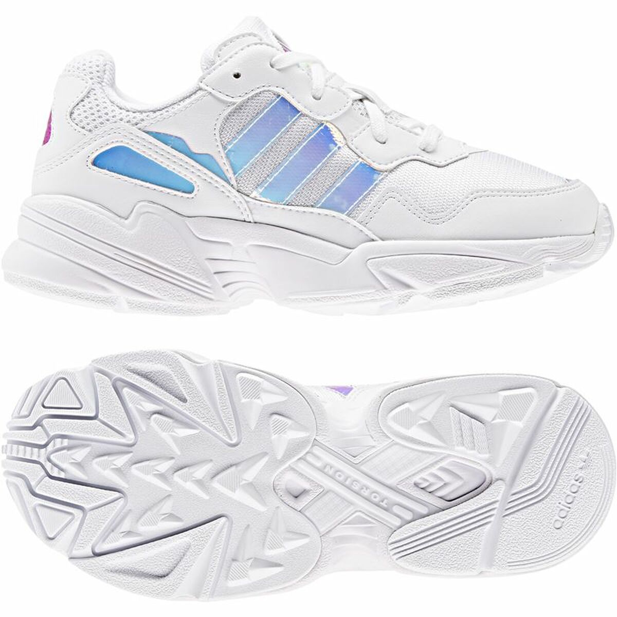 Детские спортивные кроссовки Adidas Originals Yung-96 Белый-7