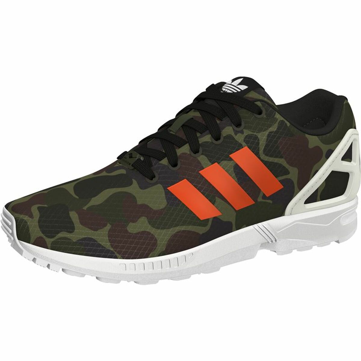 Мужские спортивные кроссовки Adidas Originals Zx Flux Оливковое масло-8