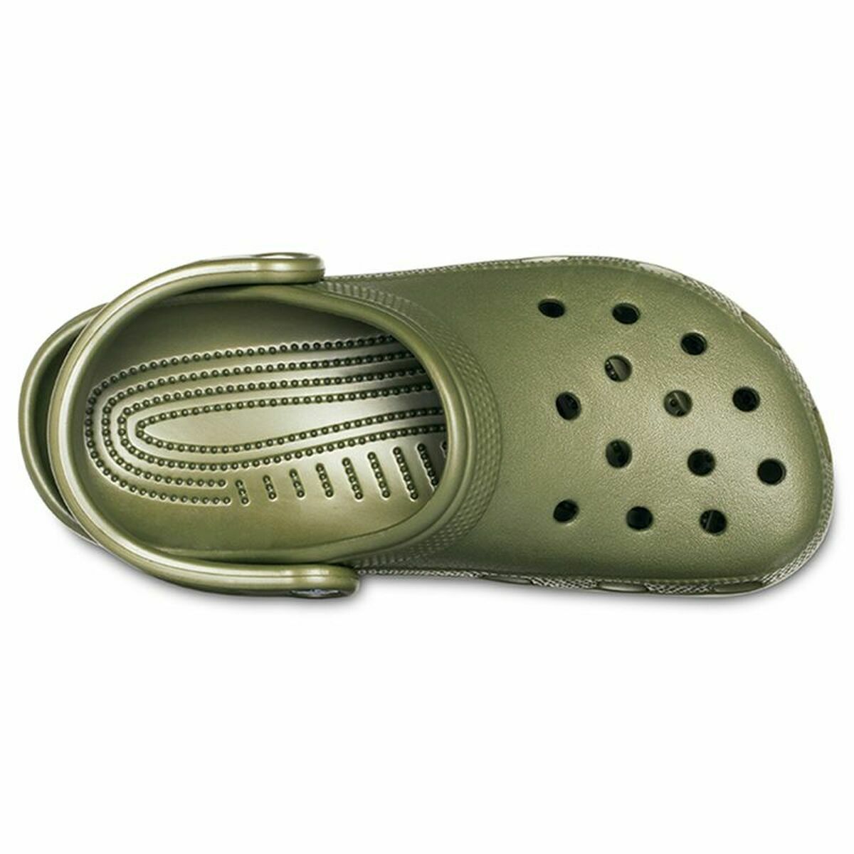 Деревянные башмаки Crocs Classic U Зеленый-5