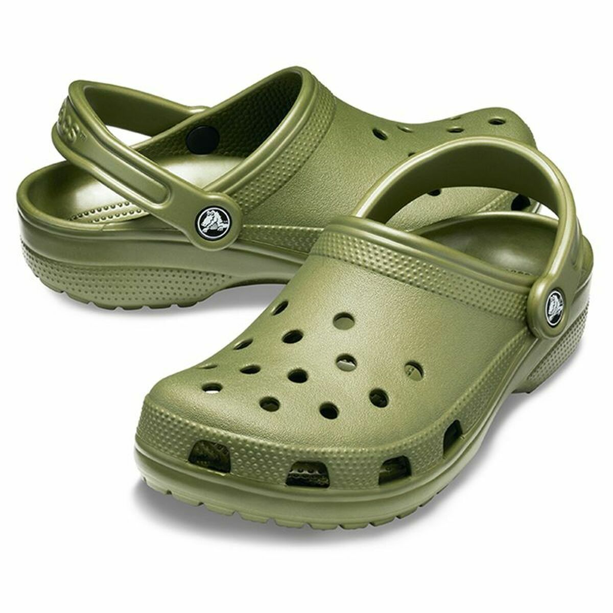 Деревянные башмаки Crocs Classic U Зеленый-8