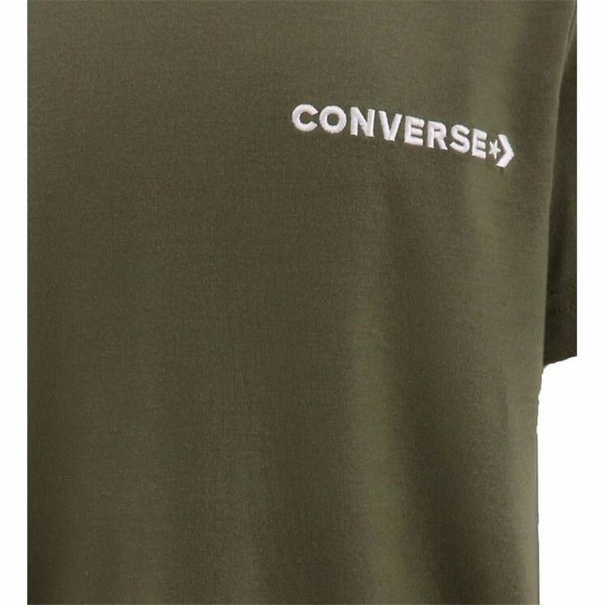 T-shirt à manches courtes Converse Field Surfus Vert-2