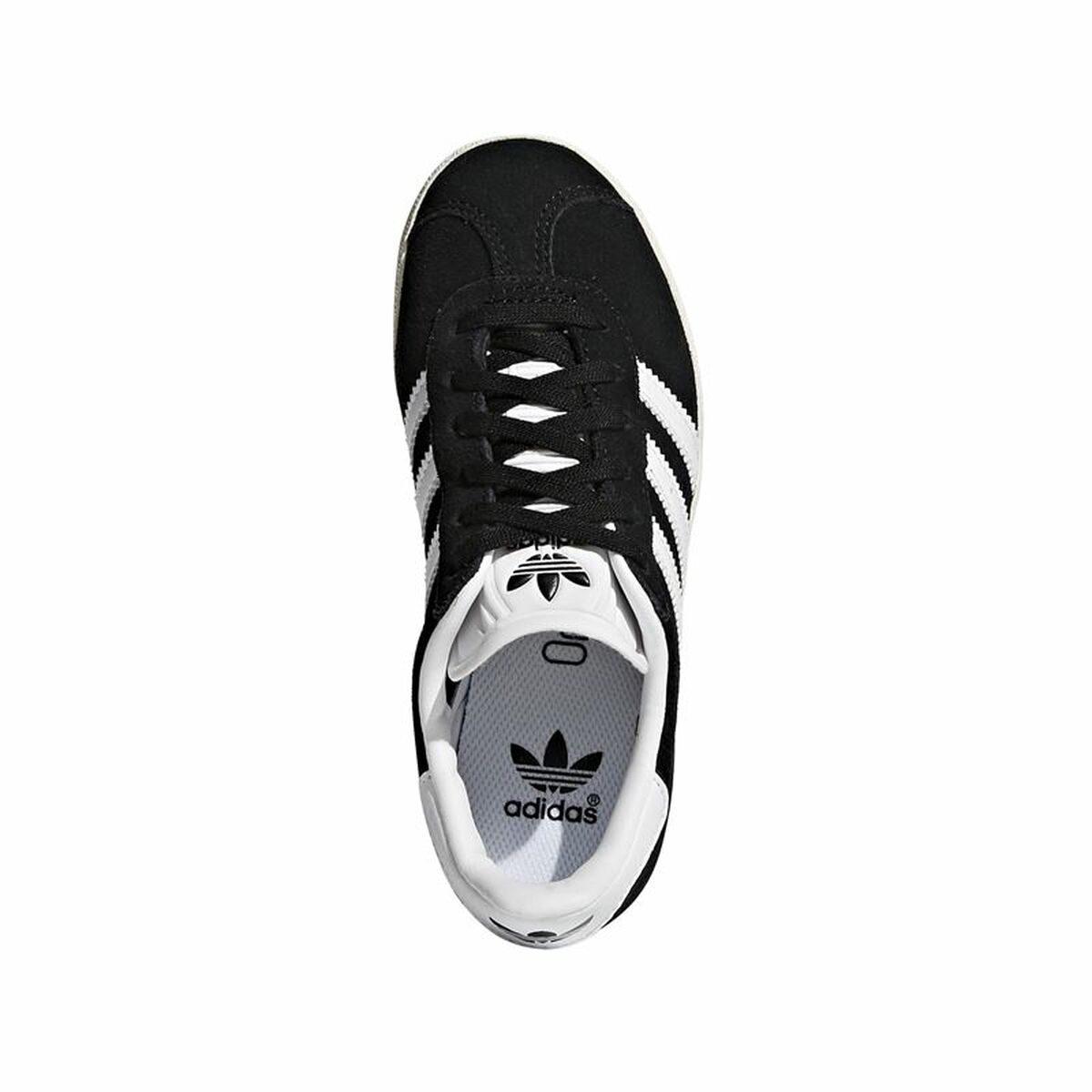 Детские спортивные кроссовки Adidas Gazelle Чёрный-4