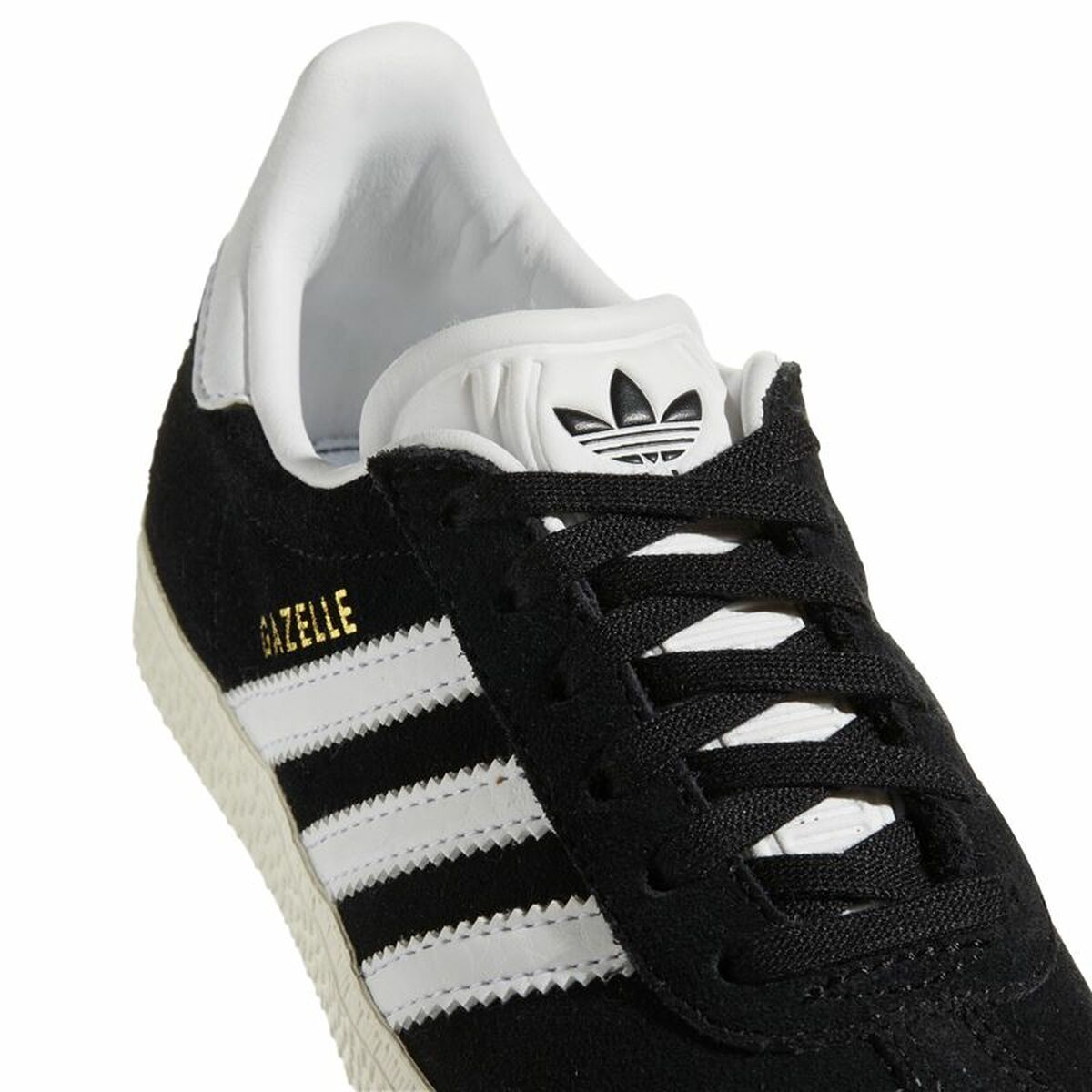 Детские спортивные кроссовки Adidas Gazelle Чёрный-6