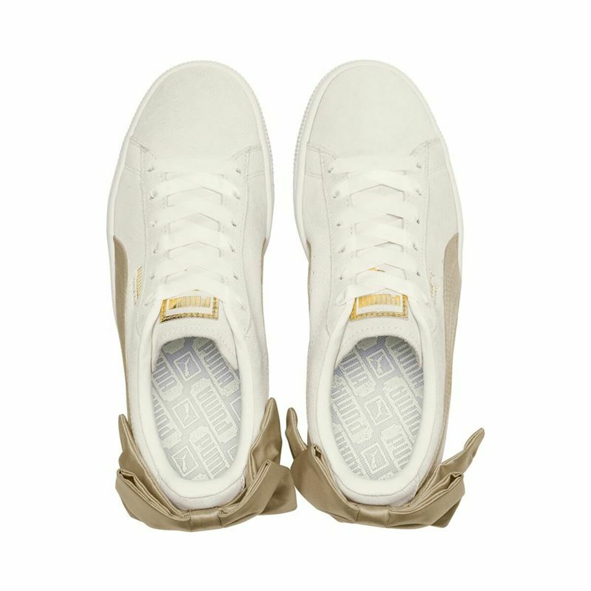 Женская повседневная обувь Puma Sportswear Suede Bow Varsity Бежевый-5