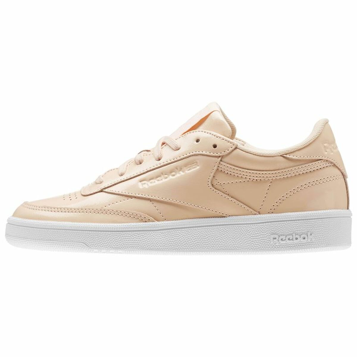 Женская повседневная обувь Reebok Classic Club C 85 Бежевый-3