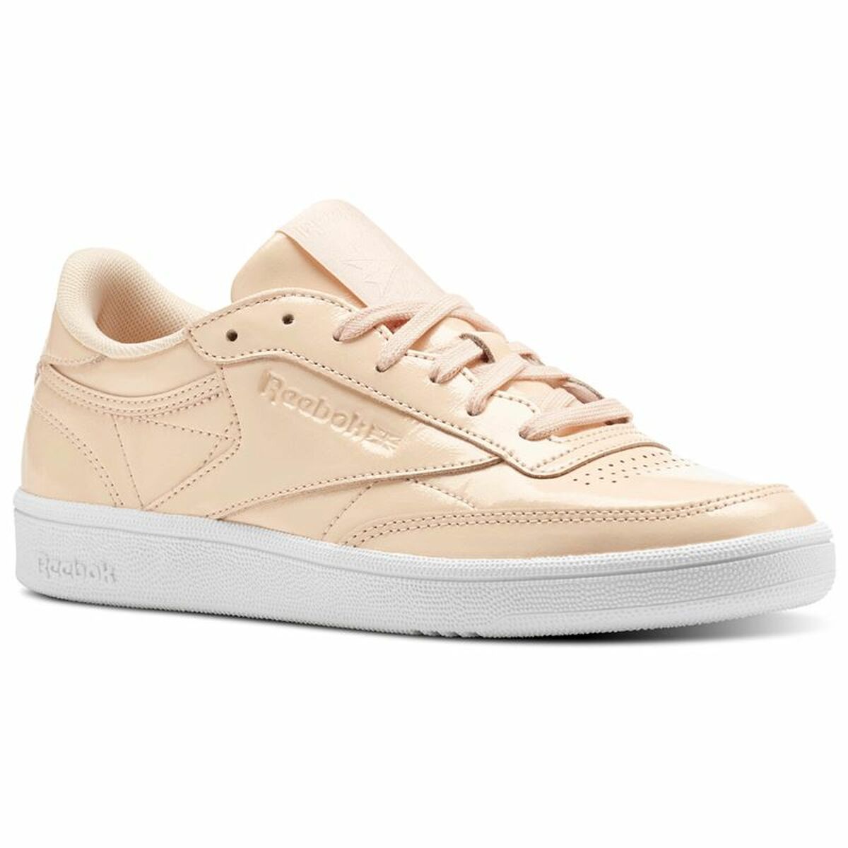 Женская повседневная обувь Reebok Classic Club C 85 Бежевый-4