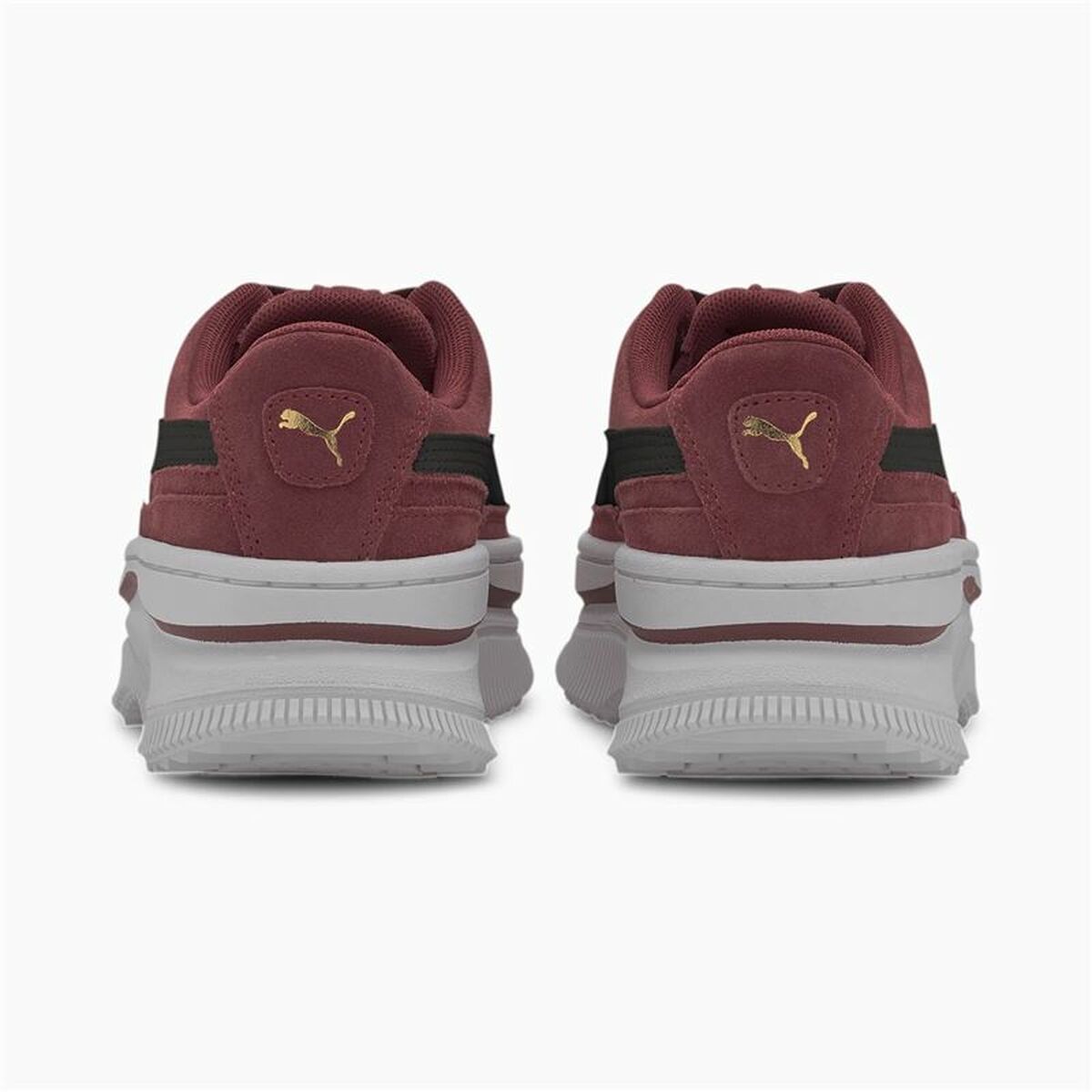Женская повседневная обувь Puma Sportswear Deva Suede Темно-красный-5