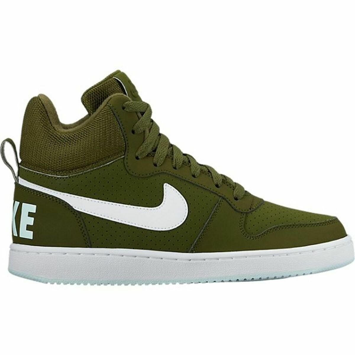 Женская повседневная обувь Nike Court Borough Mid Оливковое масло-6