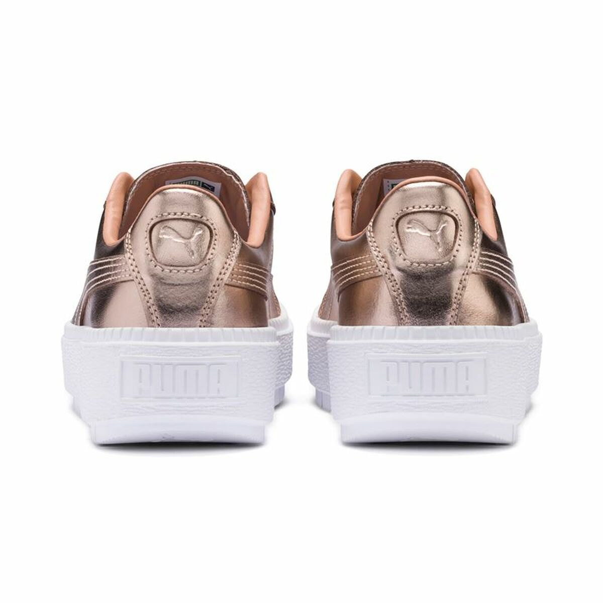 Женская повседневная обувь Puma Basket Platform Trace Luxe-6