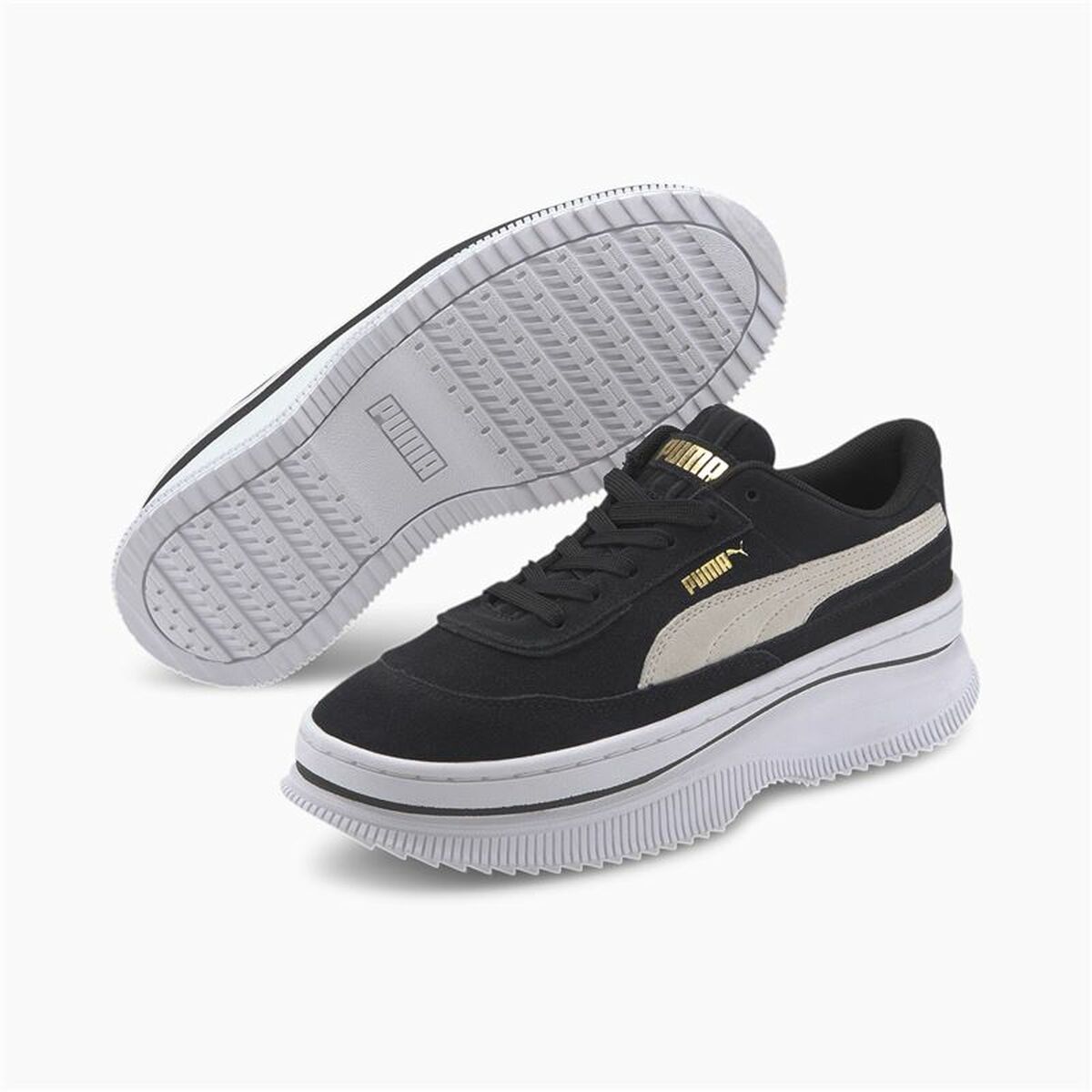 Женская повседневная обувь Puma deva Suede Wn'S Чёрный-3