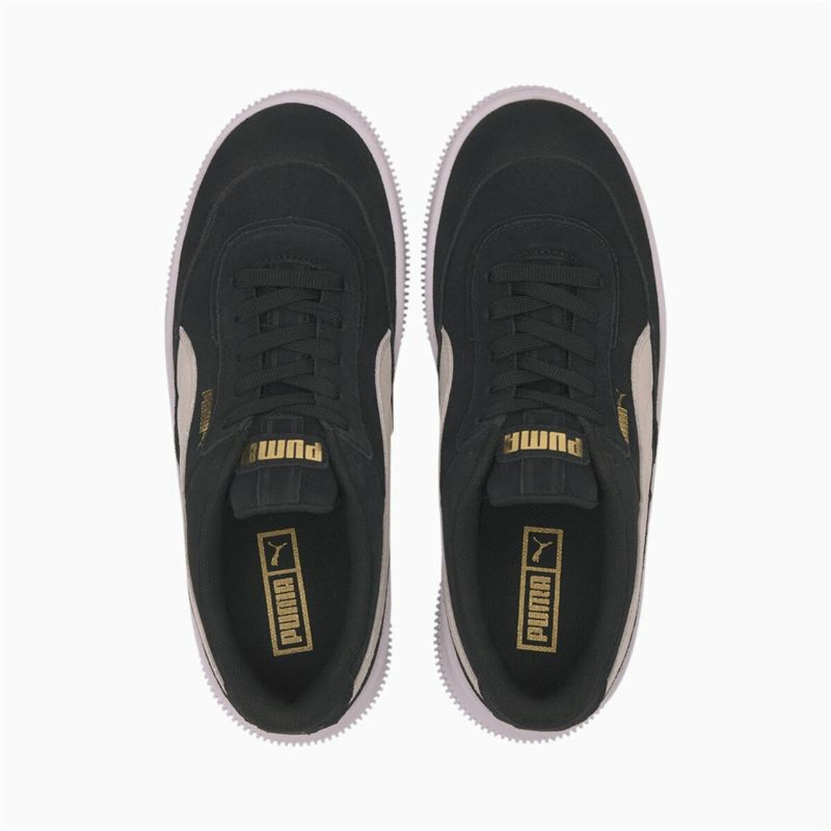 Женская повседневная обувь Puma deva Suede Wn'S Чёрный-4