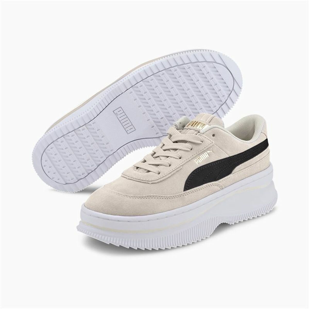 Женская повседневная обувь Puma deva Suede Wn'S Бежевый-4