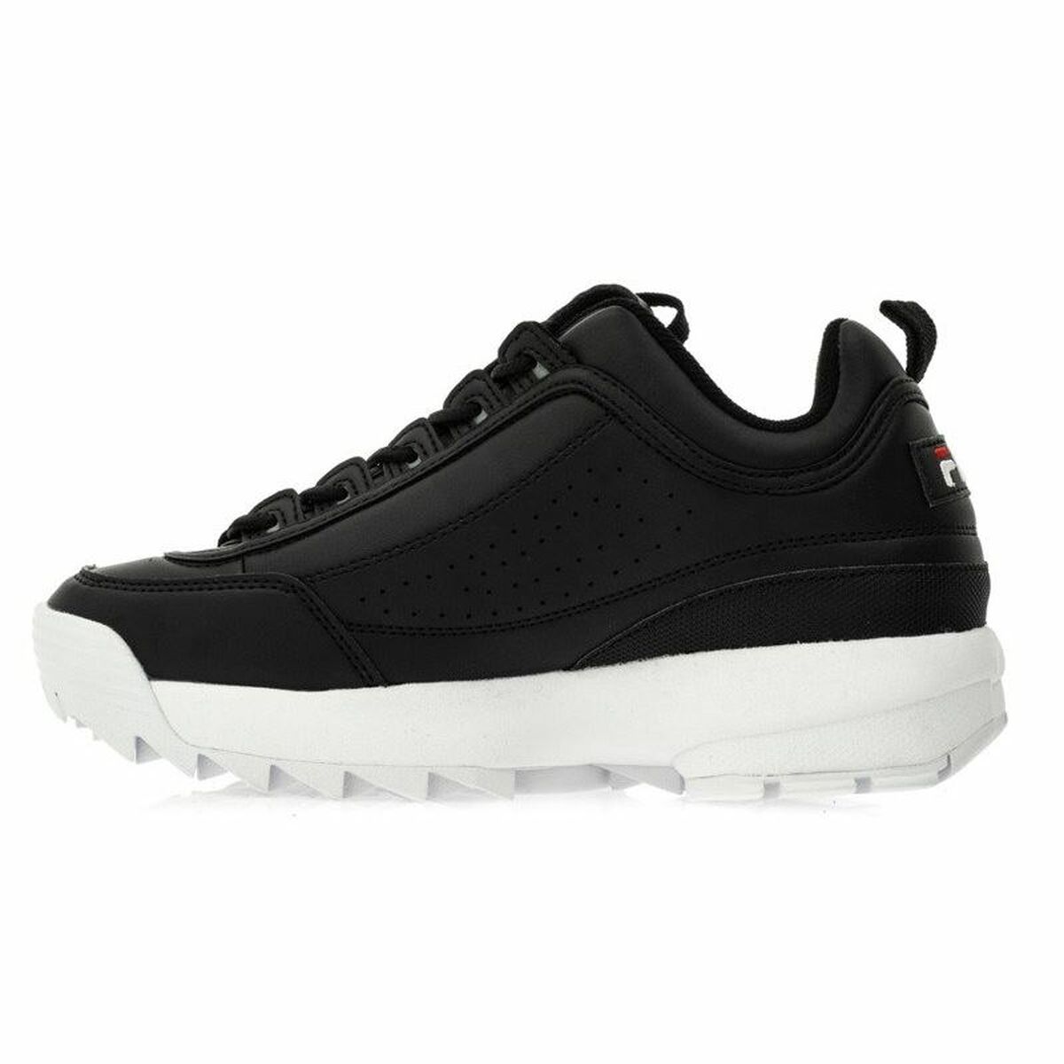 Женские спортивные кроссовки Fila Sportswear Heritage Disruptor Low Чёрный-4