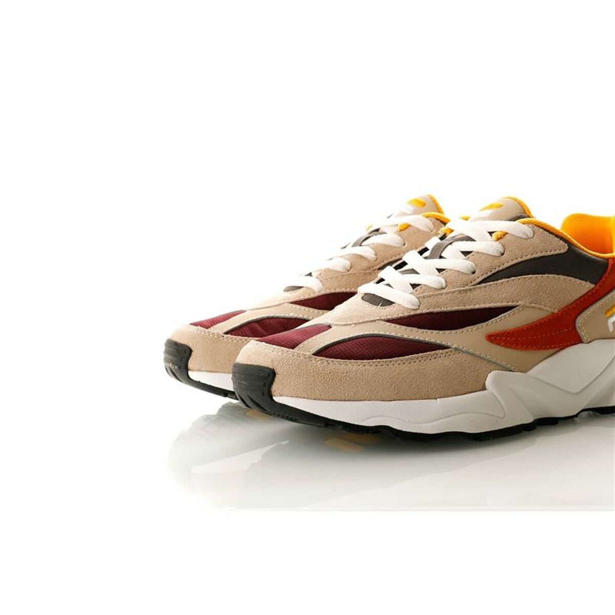 Мужские спортивные кроссовки Fila V94M Low Бежевый-4