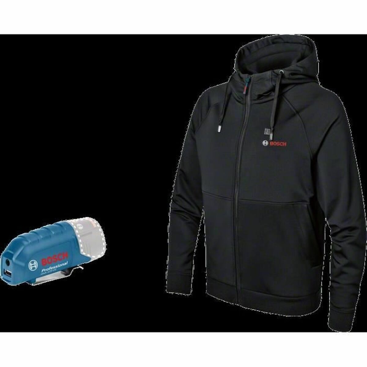 Толстовка с капюшоном мужская BOSCH GHH 12 XL-5