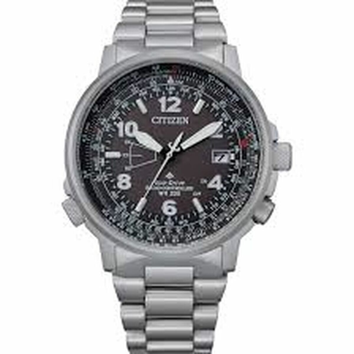 Чоловічі годинники Citizen PILOT Чорний Сріблястий