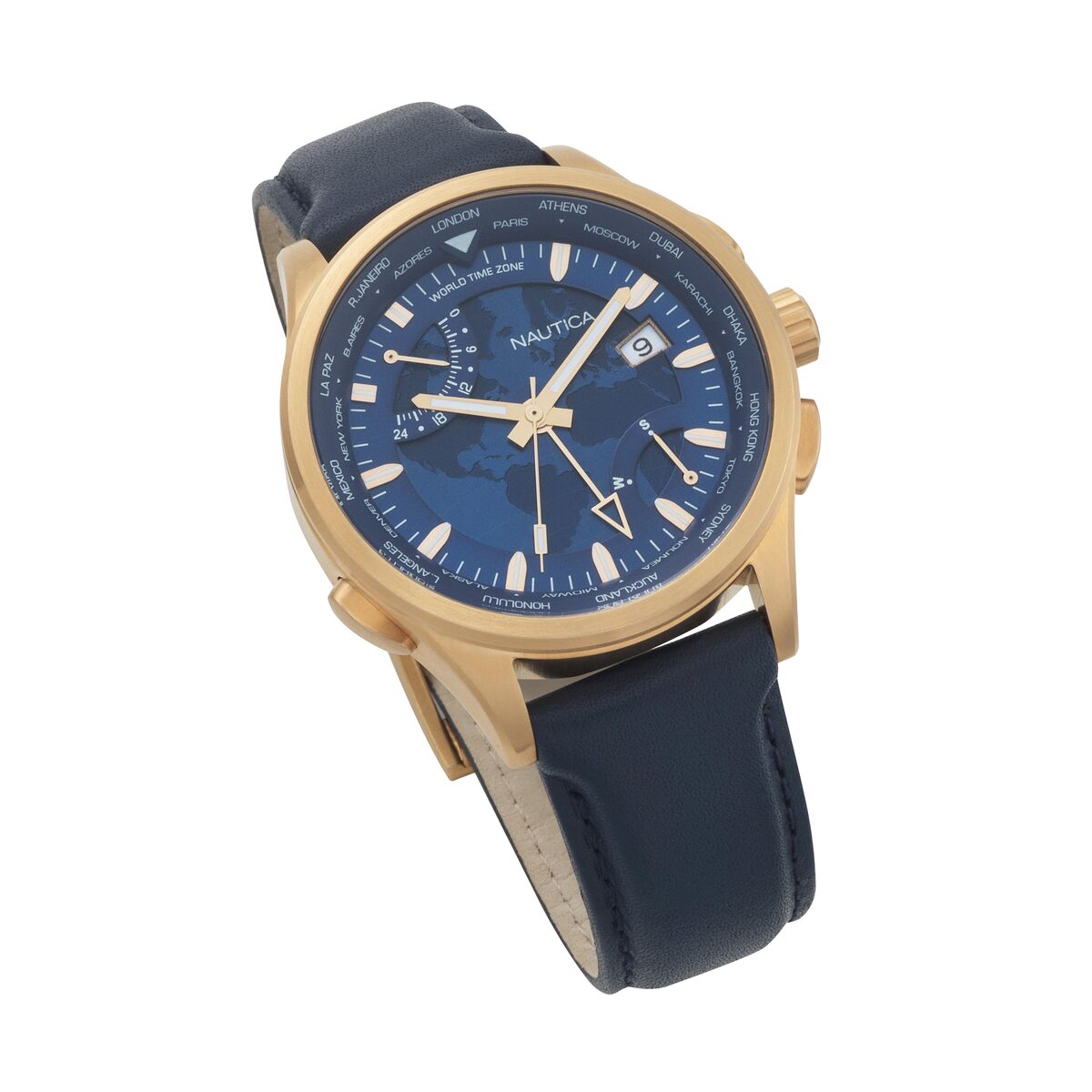 Erkek saati Nautica SHANGHAI - WORLDTIMER (Ø 44 mm)-2