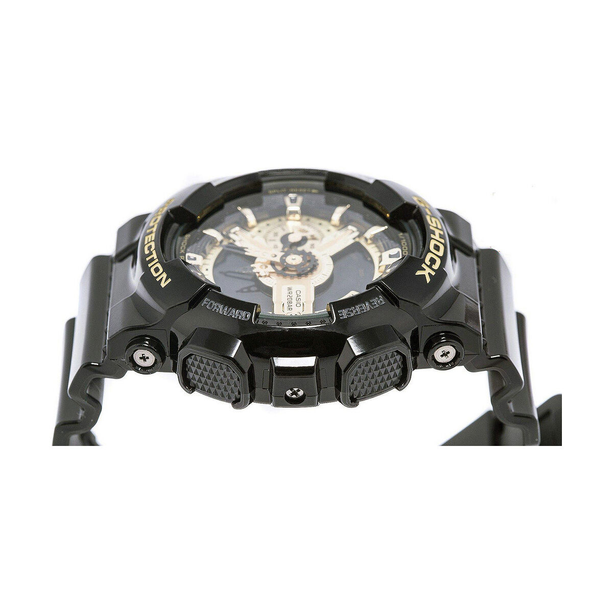Мужские часы Casio G-Shock GA-110GB-1AER Чёрный Золото Серый (Ø 55 mm)-3