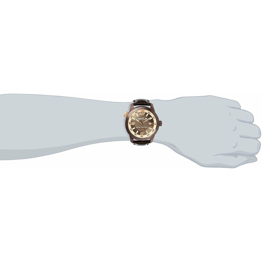 Мужские часы Sector R3251102019 Чёрный (Ø 48 mm)-2