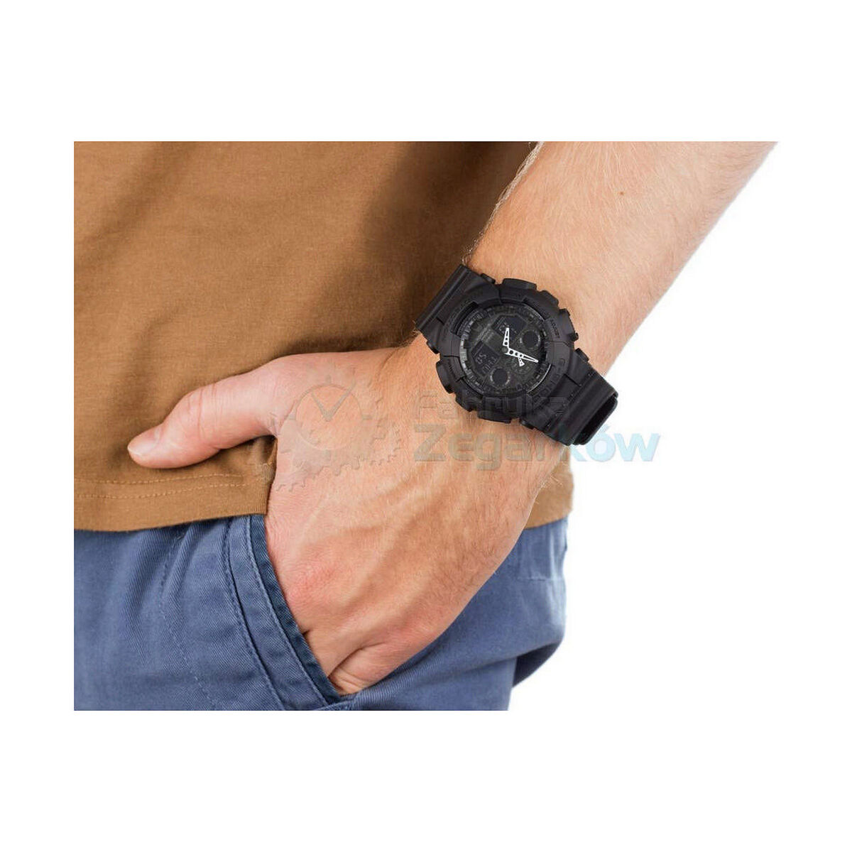 Мужские часы Casio G-Shock GS BASIC Чёрный (Ø 51 mm)-3