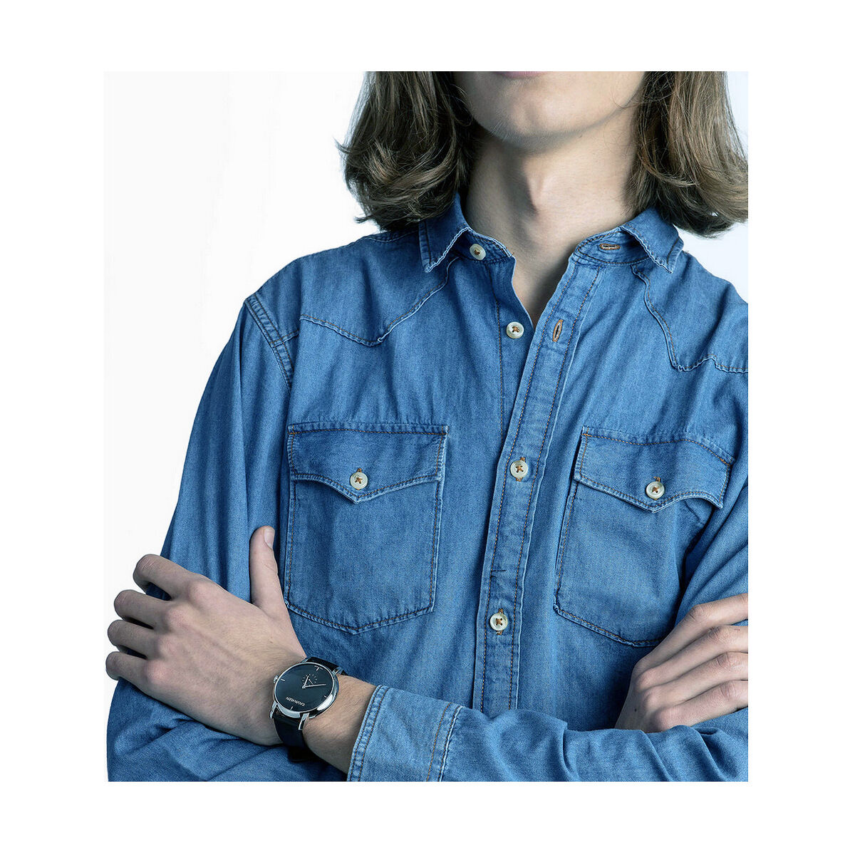 Calvin Klein Erkek Saatini Kurdu (Ø 43 mm)-4