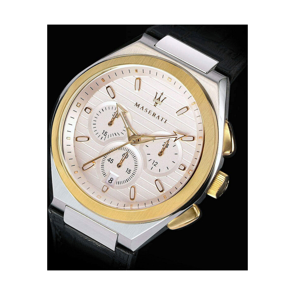 Erkek saati Maserati TRICONIC Siyah (Ø 43 mm)-3