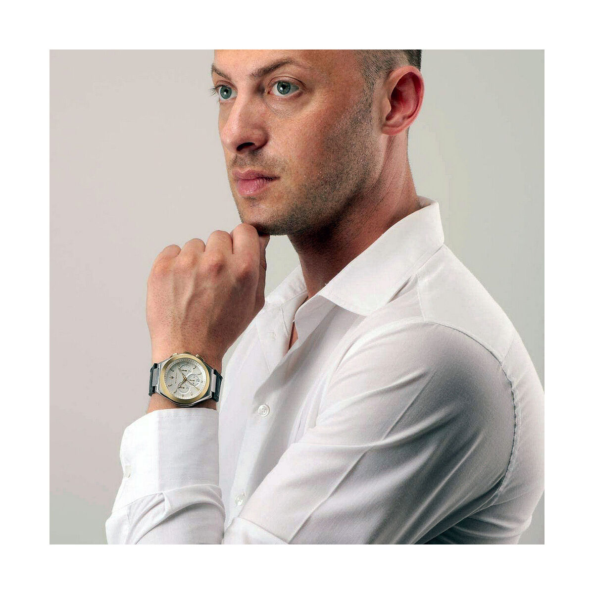 Erkek saati Maserati TRICONIC Siyah (Ø 43 mm)-5