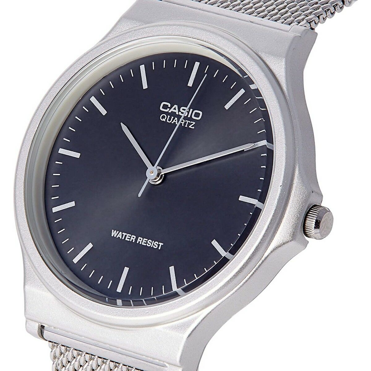 Unisex Saatler Casio MQ-24M-1EDF Siyah Gümüş (Ø 35 mm)-4