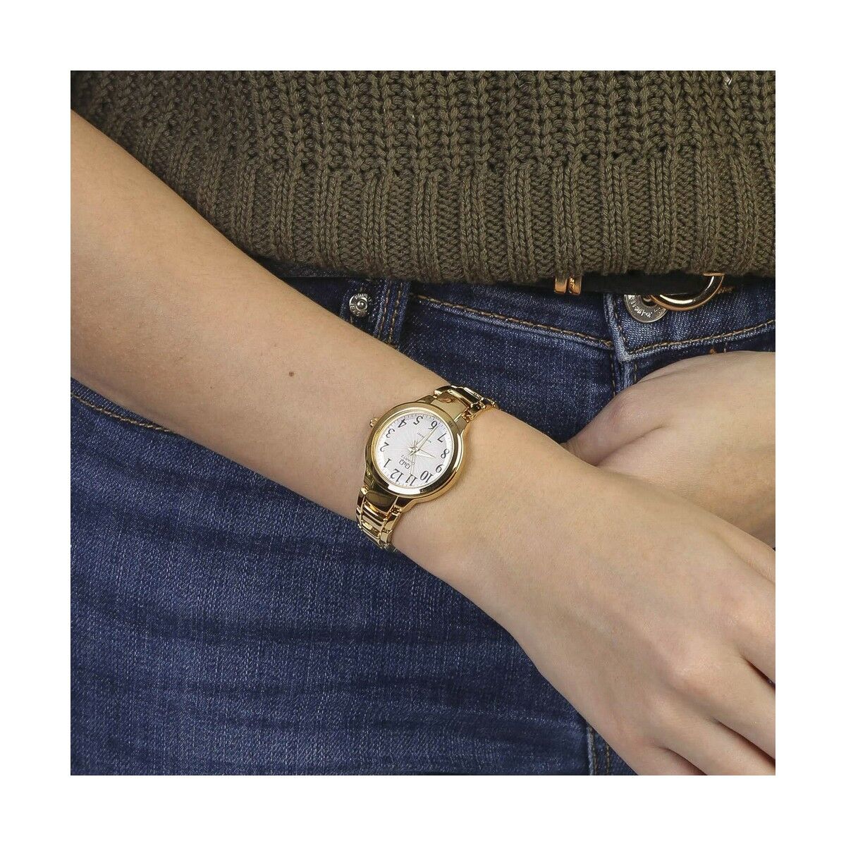 Women's watch Q&Q F499J014Y (Ø 34 mm)-2