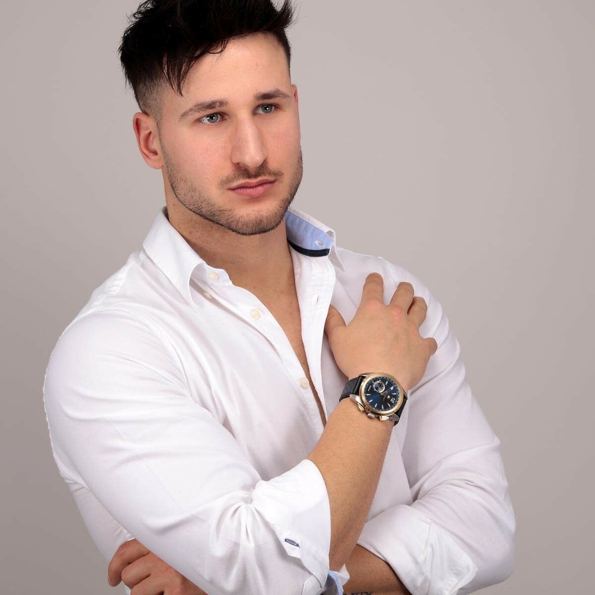 Erkek saati Maserati TRAGUARDO Siyah (Ø 45 mm)-4