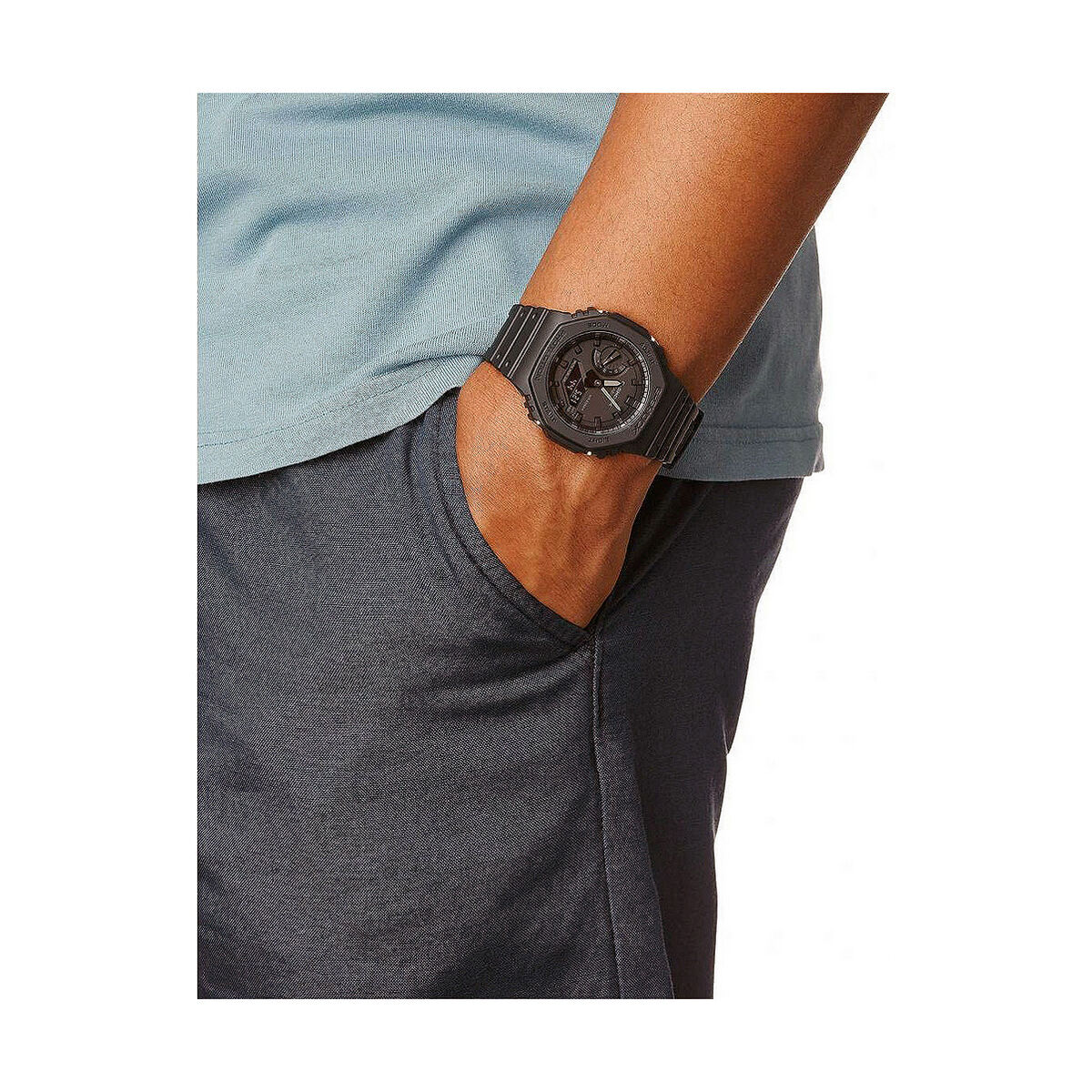 Erkek saati Casio G-Shock OAK - TÜM SIYAH Siyah (Ø 45 mm)-3