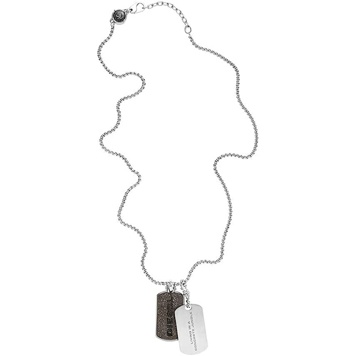 Men's chains Diesel DOUBLE DOGTAGS-2
