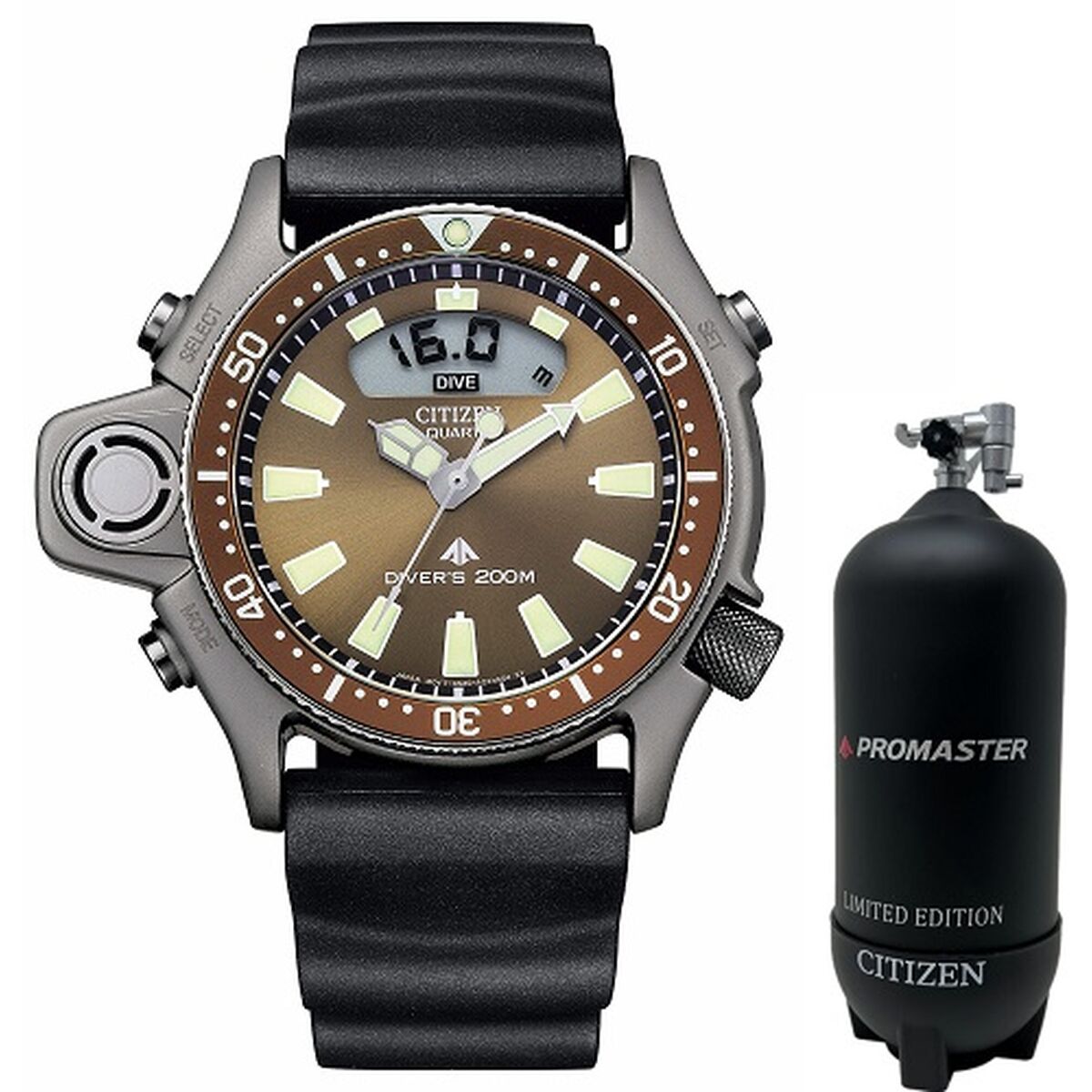 Erkek saatleri Citizen PROMASTER AQUALAND - ISO 6425 sertifikalı (Ø 44 mm)-3