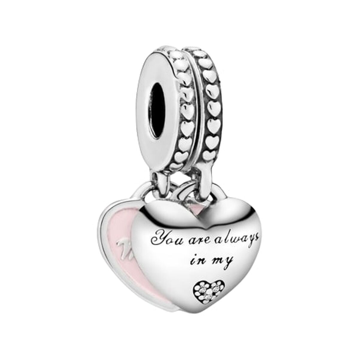 Damen Pandora Perlen MUTTER A&TOCHTER HERZEN-4