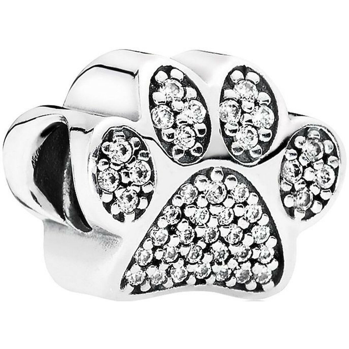 Pandora SPARKLING PAW PRINT&HEART ayollar munchoqlari-2