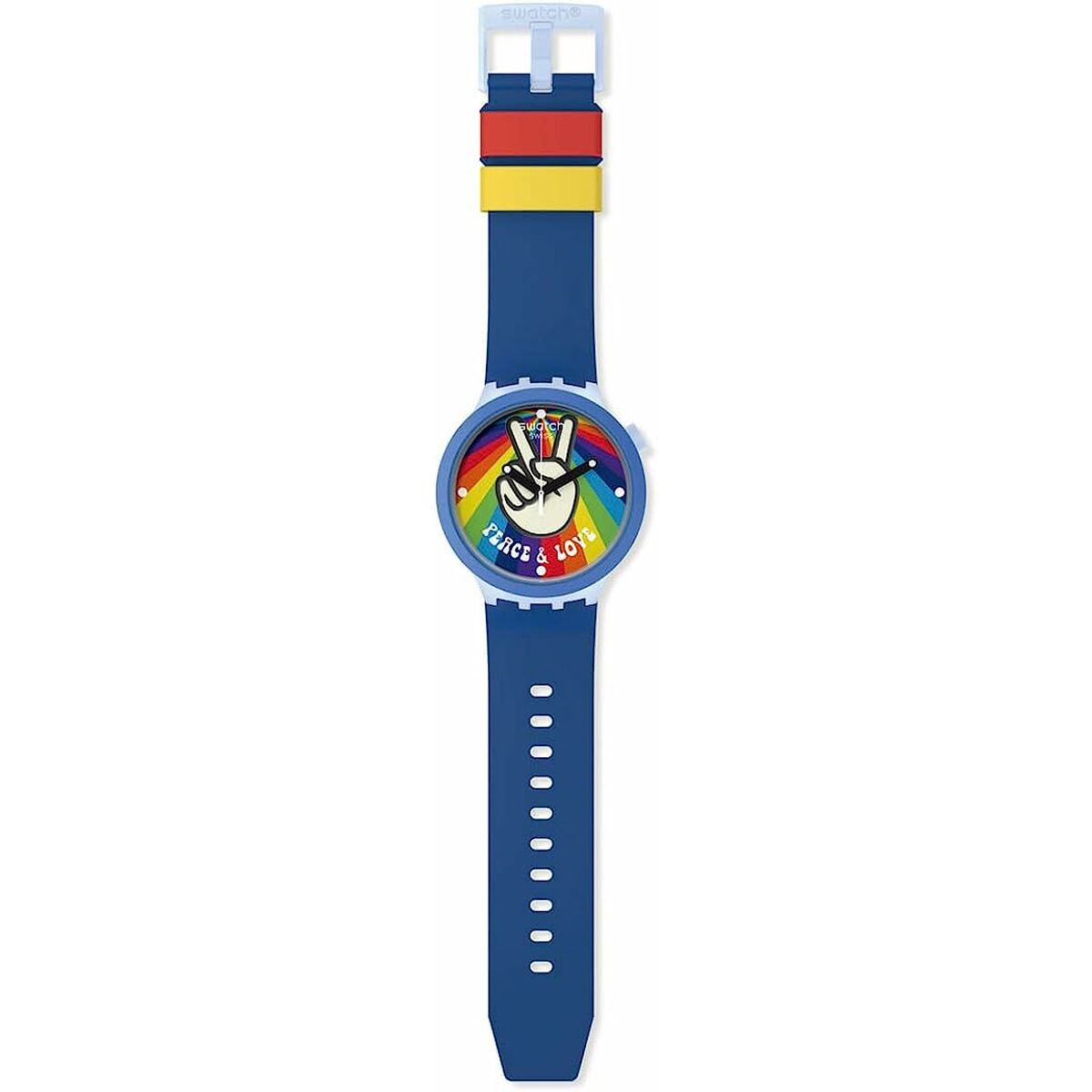 Erkek Swatch PEACE HAND LOVE İzle (Ø 47 mm)-4