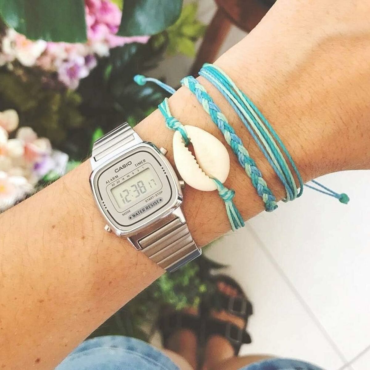 Casio LADY STEEL Gri Kadın Saati (Ø 25 mm)-7