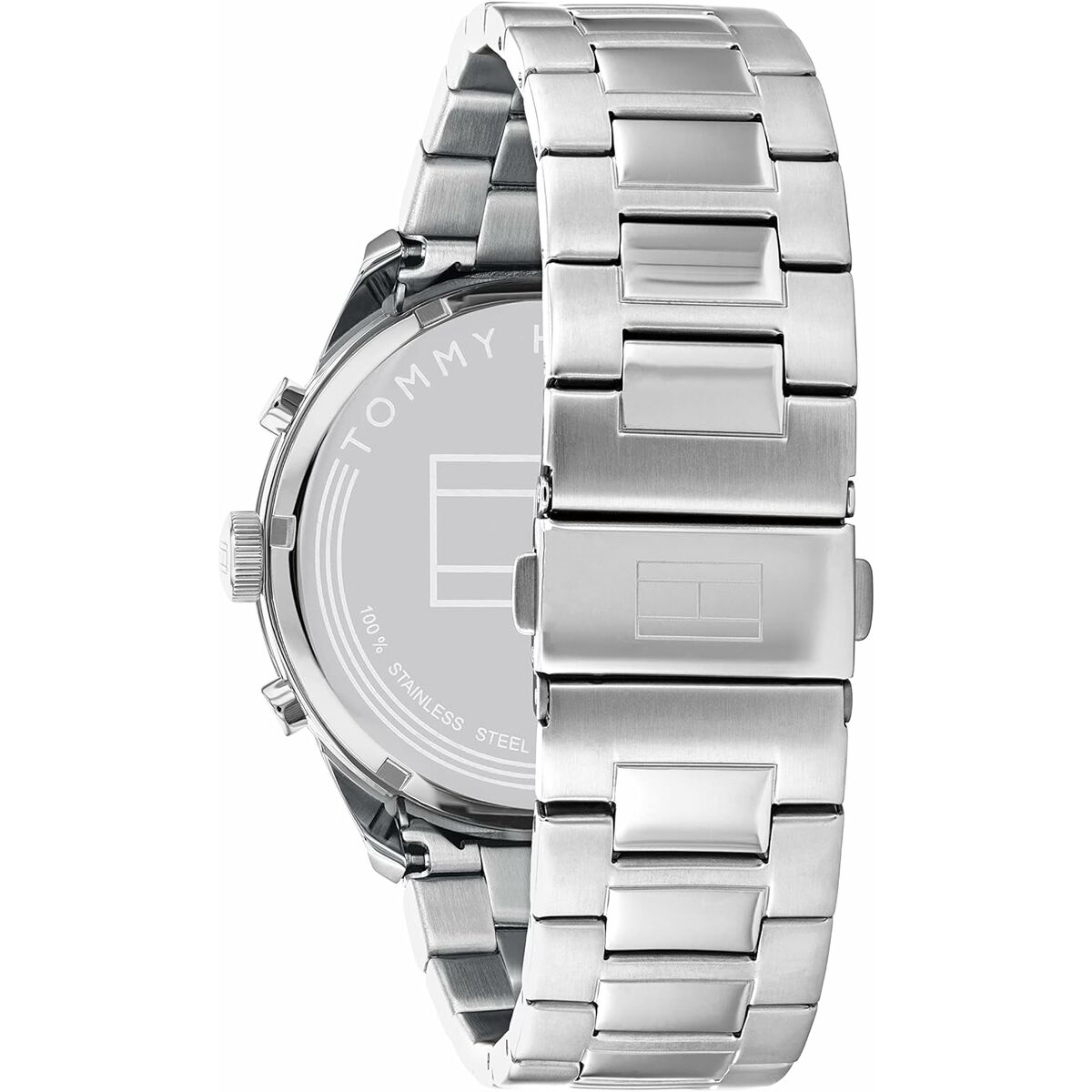 Tommy Hilfiger Erkek Saati 1791943 Siyah Gümüş-3