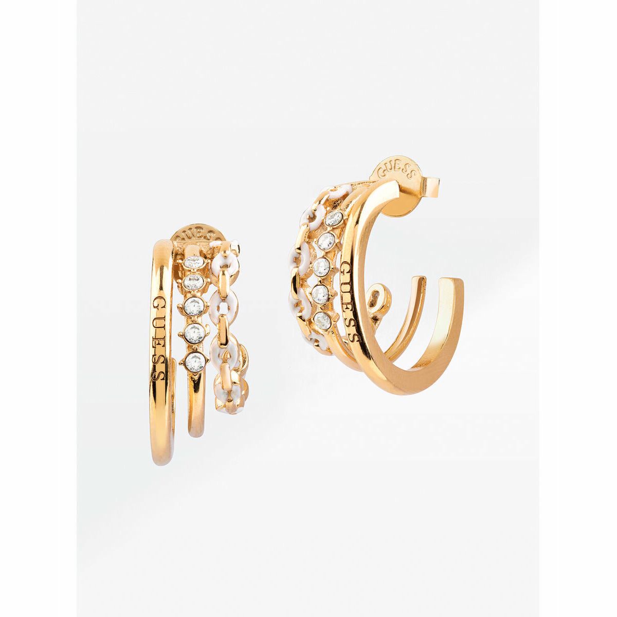 Guess JUBE01417JWYGWHT-U Women's Earrings-2