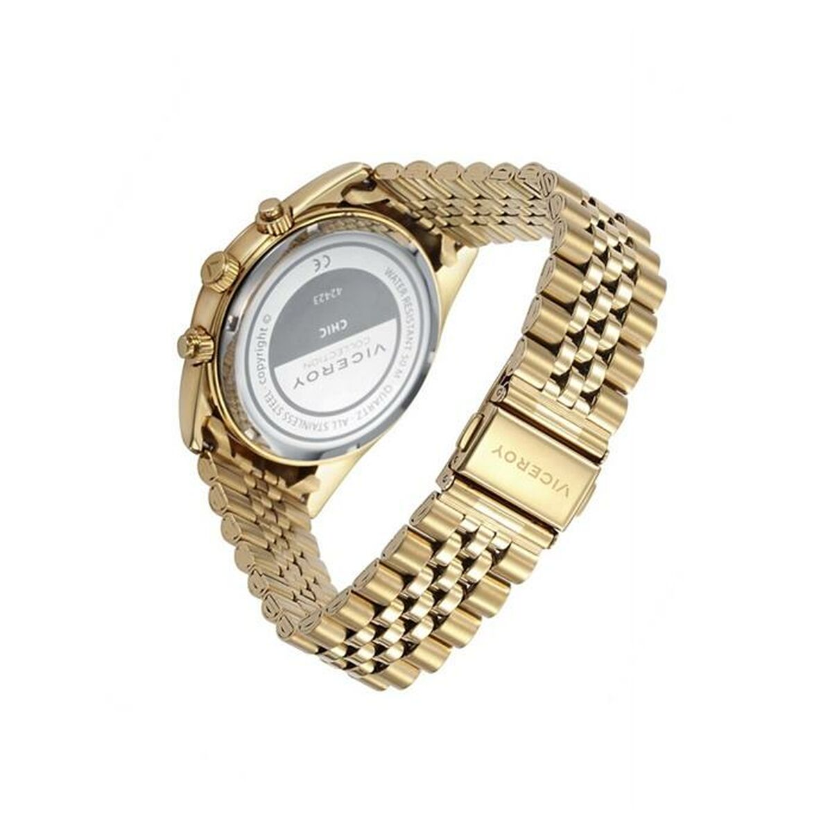 Erkek Saat Viceroy 42423-23 Yaldızlı (Ø 41 mm)-2