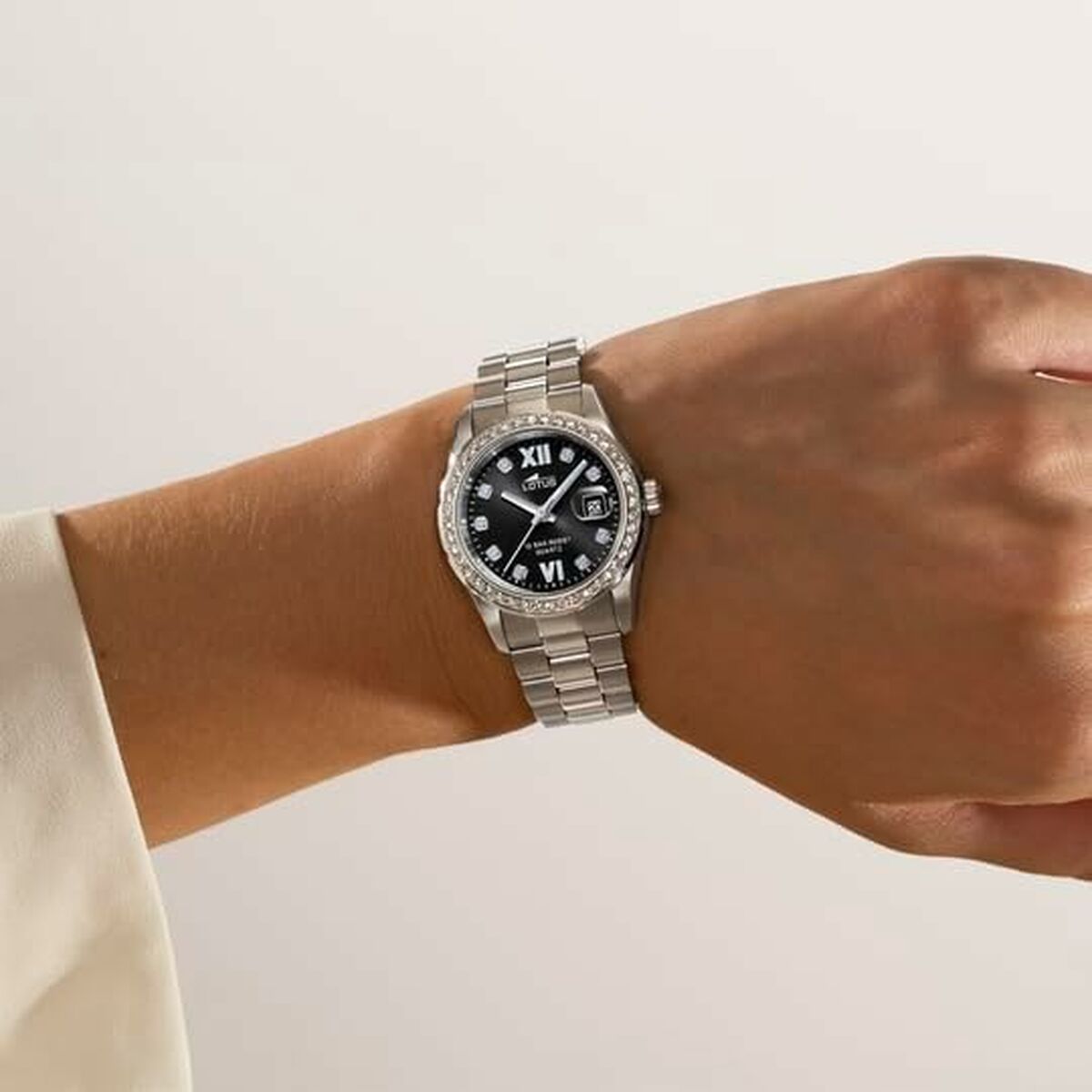 Erkek Saat Lotus 18933/4 Siyah Gümüş-3