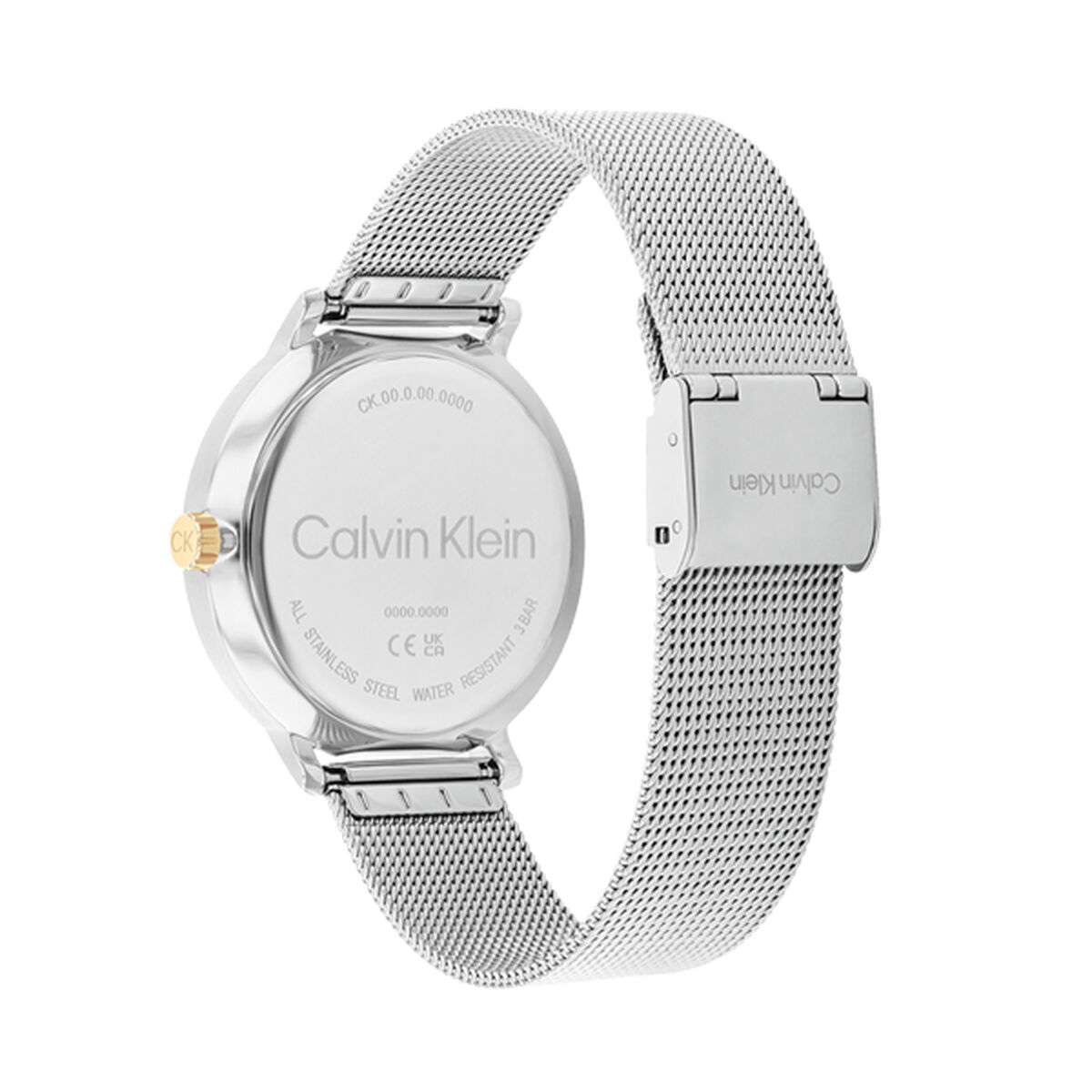 Erkek Saat Calvin Klein 25200286 Sarı Gümüş-3