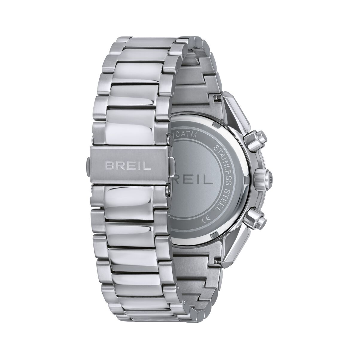 Мужские часы Breil TW1924 Чёрный Серебристый (Ø 44 mm)-3