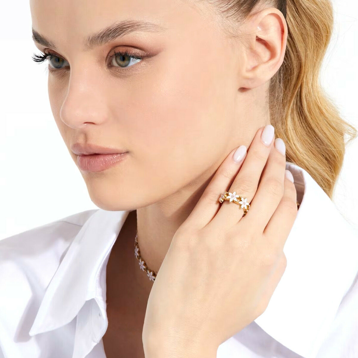 Женские кольца Guess JUBR04132JWYGWH52 12-2