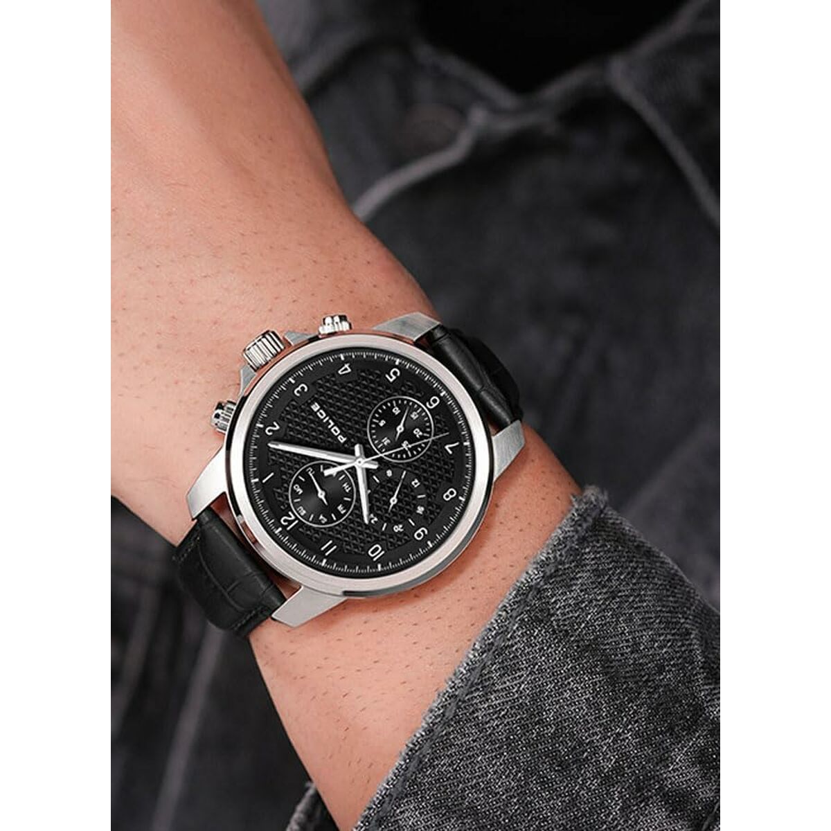 Men's Watch Police PEWJF0021503 Black-5