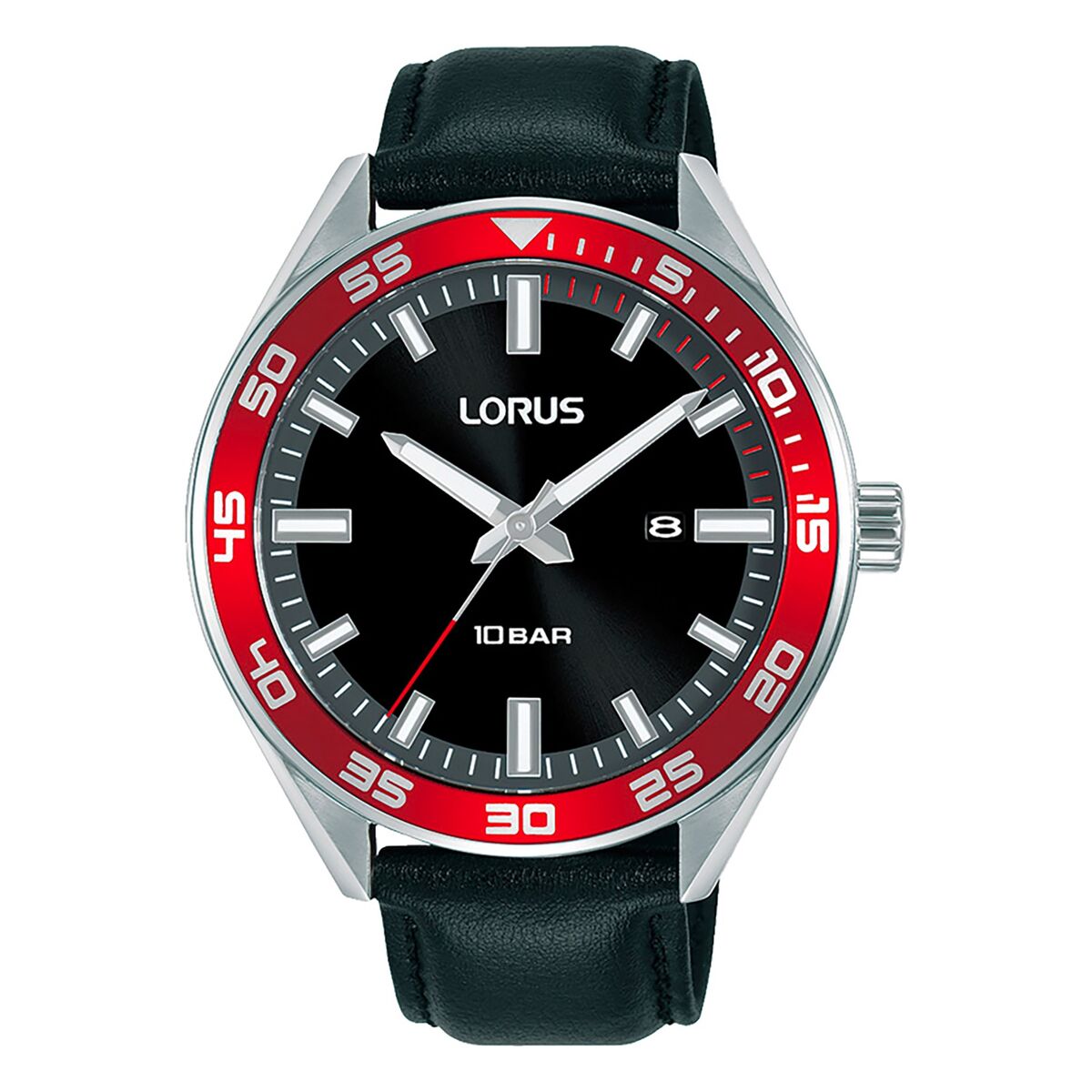 Чоловічі годинники Lorus RH941NX9 Чорний (^ 20 mm)