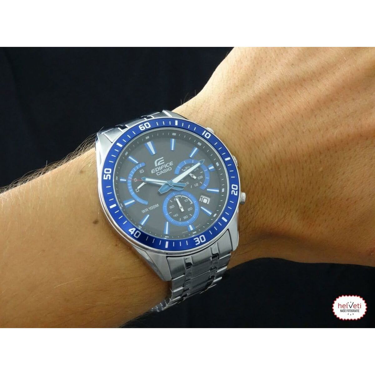 Men's Watches Casio EFR-552D-2AVUEF Silver-5