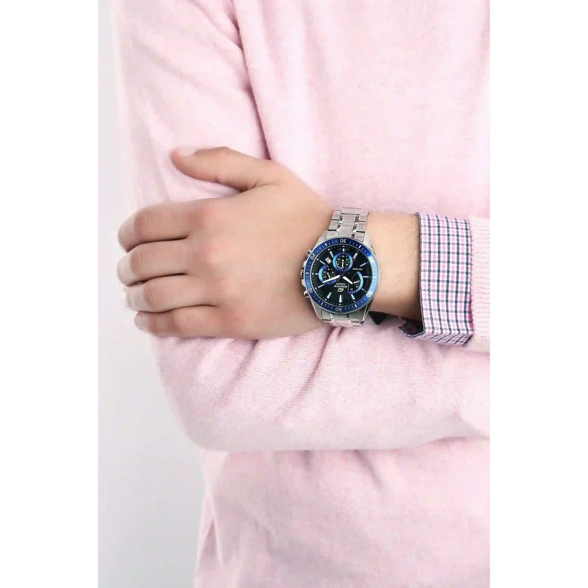 Men's Watches Casio EFR-552D-2AVUEF Silver-6