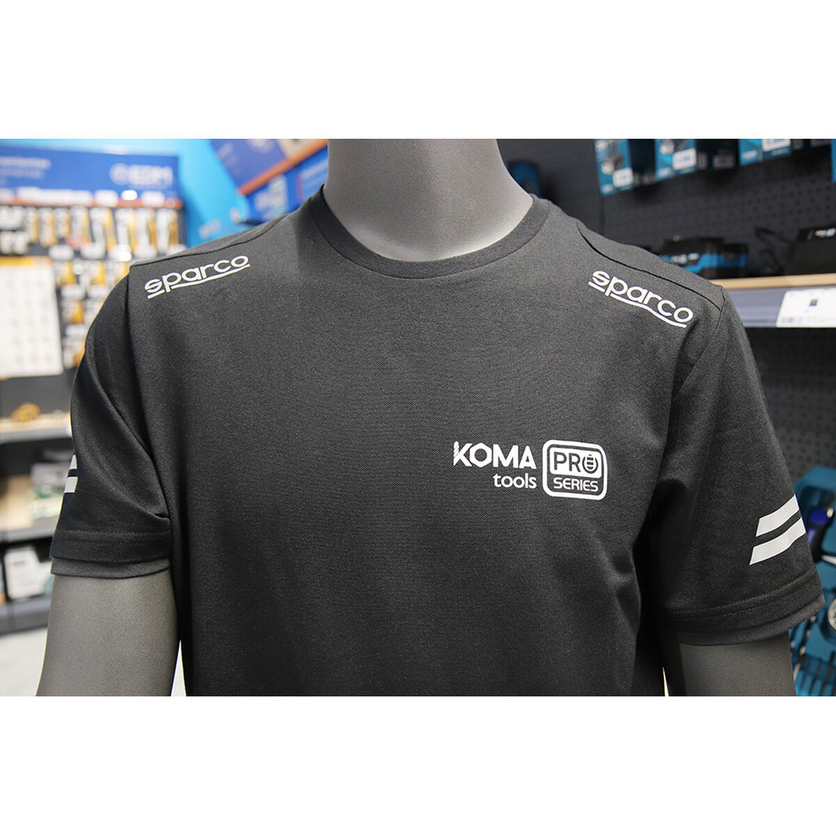 Футболка с коротким рукавом унисекс Sparco Koma Tools 02416nrgs-4